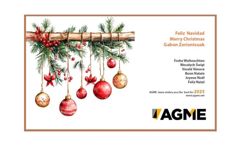 AGME wishes you the best for 2025