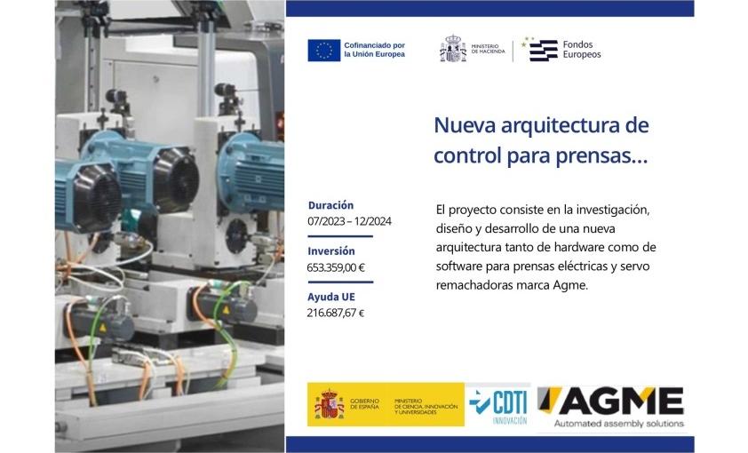 Mejora arquitectura de control prensas y remachadoras eléctricas