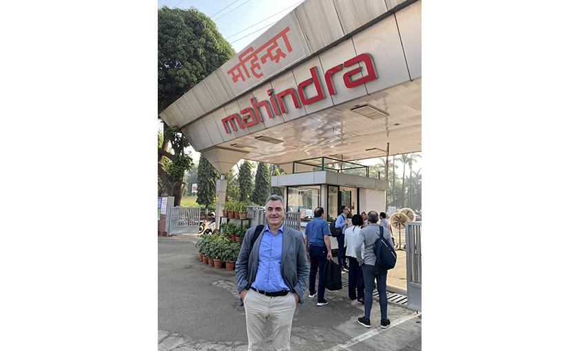 AGME at Mahindra factory in India