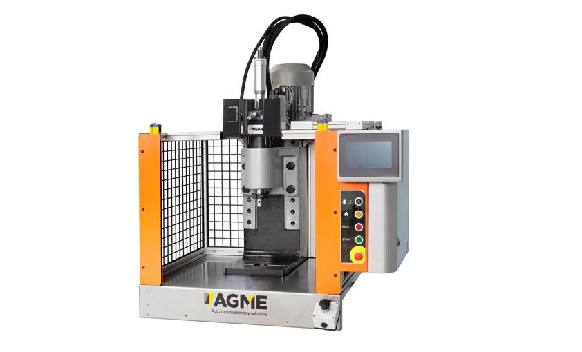 AGME tabletop hydraulic press