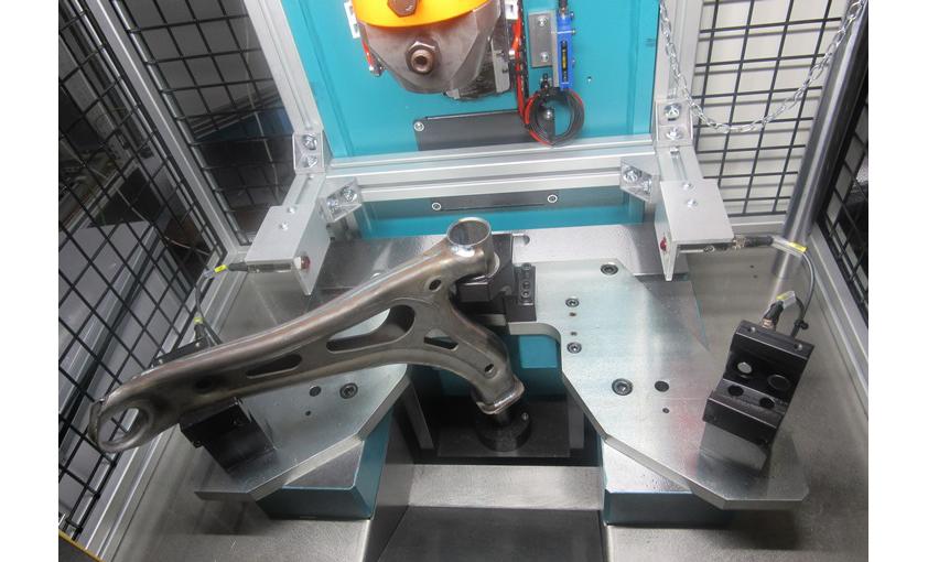 Bushing insertion into direction arm