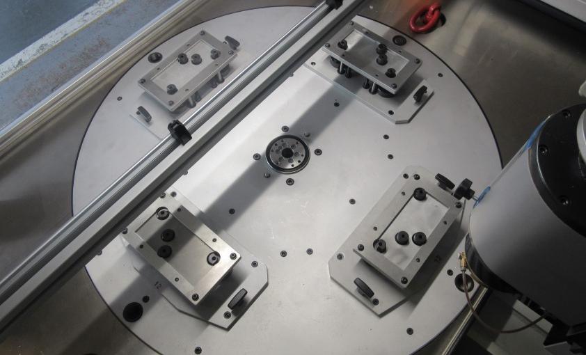 Fixtures lock components automated riveting