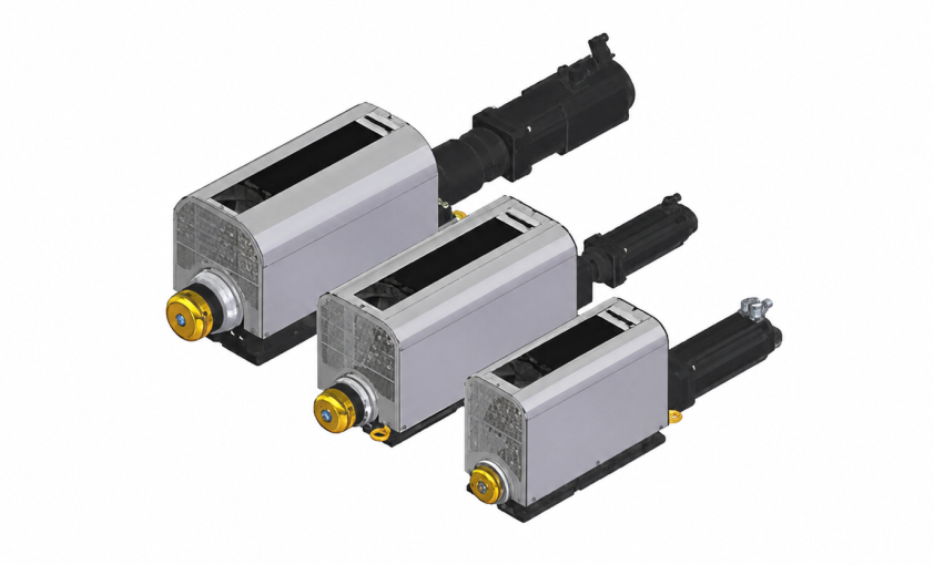 New AGME SRA servo riveting heads New AGME SRA servo riveting heads