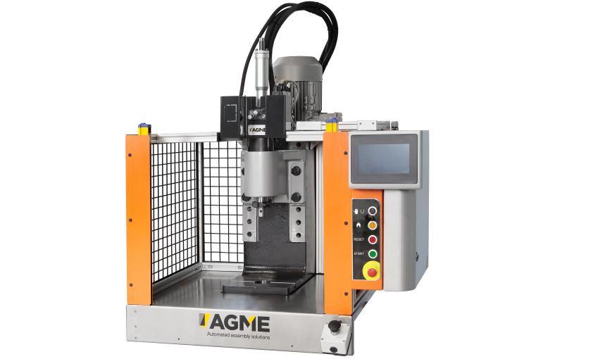 AGME tabletop hydraulic press