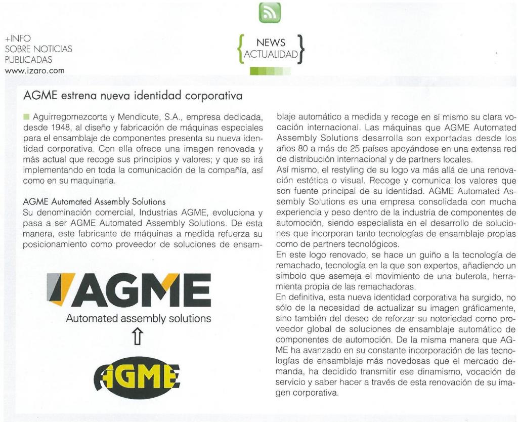 IMHE: AGME renueva su imagen corporativa