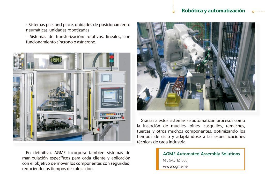 maquinas especiales ensamblaje componentes